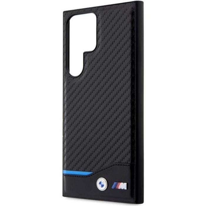 BMW - BMW Galaxy S23 Ultra Skal Läder Carbon - Svart