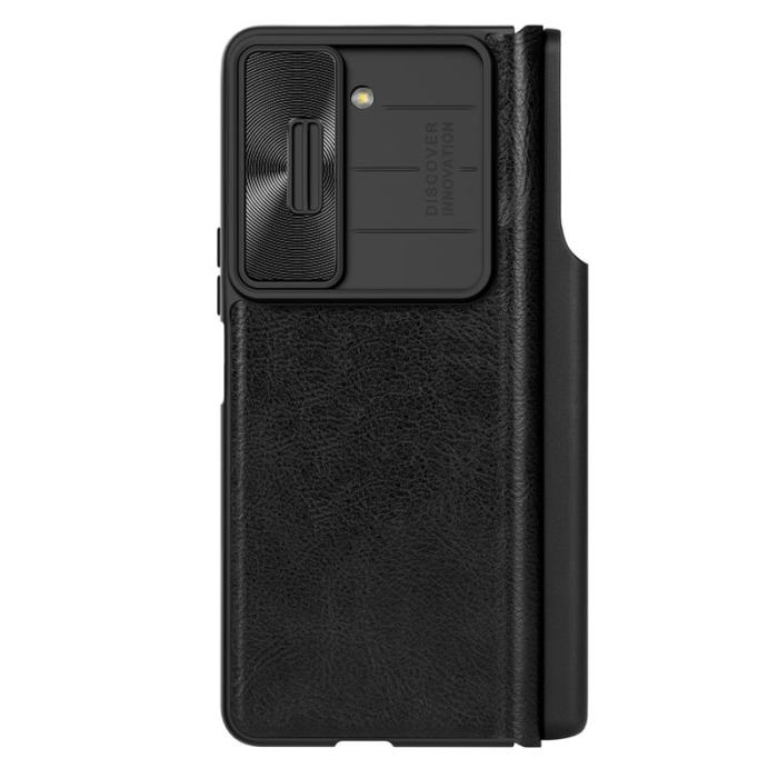 Nillkin - NILLKIN Qin Pro Series Fodral för Samsung Galaxy Z Fold5 - Svart