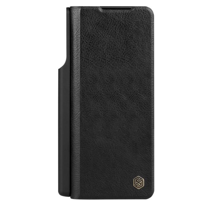 Nillkin - NILLKIN Qin Pro Series Fodral för Samsung Galaxy Z Fold5 - Svart