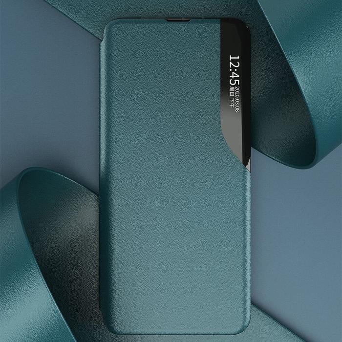 OEM - Eco Läder View Case till Xiaomi Poco M3 / Redmi 9T - Svart