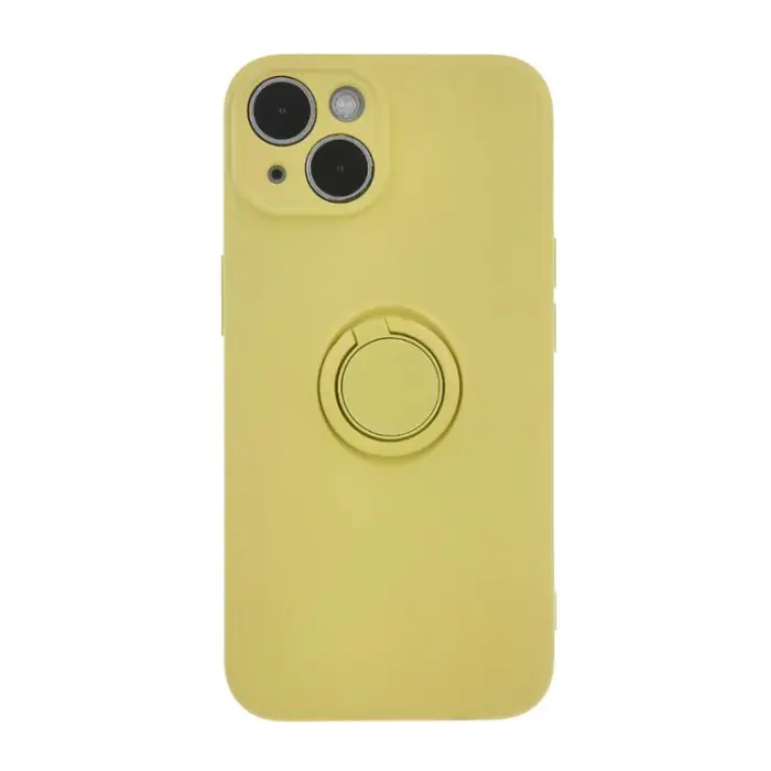 OEM - Xiaomi Redmi Note 13 5G Mobilskal Finger Grip - Gul