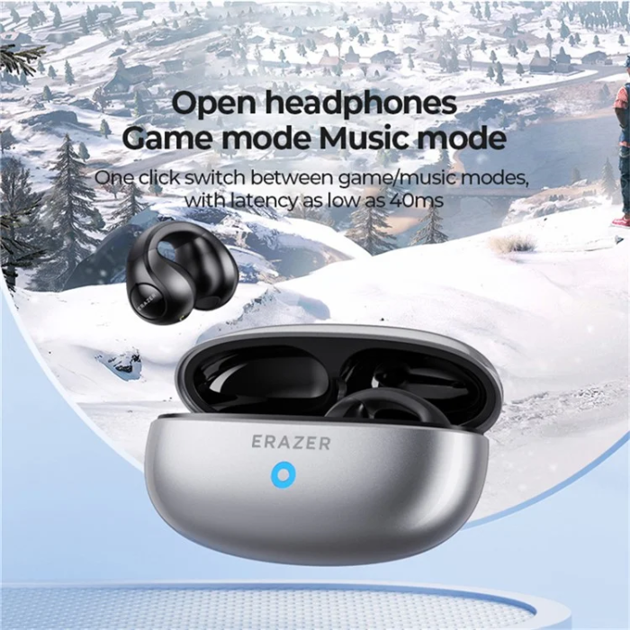 Lenovo - Lenovo In-Ear GamingHörlurar Bluetooth Erazer - Vit