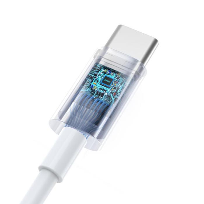 BWOO - BWOO In-Ear Trådbundna Hörlurar USB-C Digital - Vit