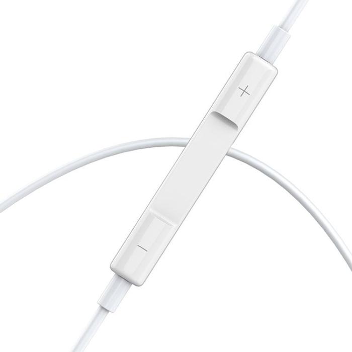BWOO - BWOO In-Ear Trådbundna Hörlurar USB-C Digital - Vit