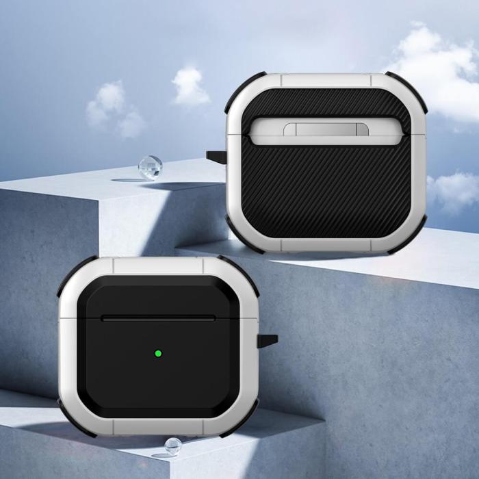 OEM - Eggshell Shockproof Skal till Apple Airpods 3 - Vit