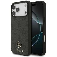 Guess - Guess iPhone 17 Pro Max Mobilskal MagSafe 4G Small Classic Logo - Svart