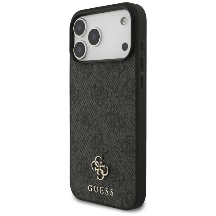 Guess - Guess iPhone 17 Pro Max Mobilskal MagSafe 4G Small Classic Logo - Svart