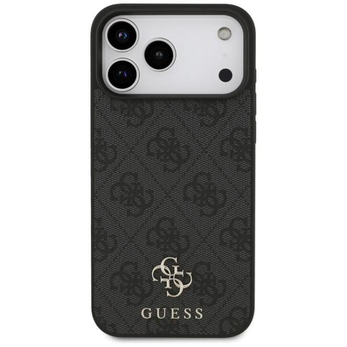 Guess - Guess iPhone 17 Pro Max Mobilskal MagSafe 4G Small Classic Logo - Svart