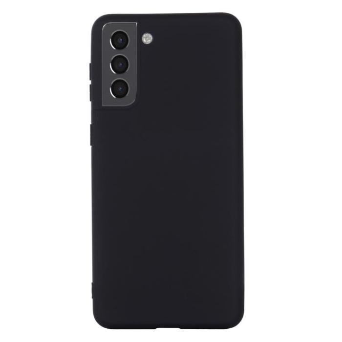 A-One Brand - Liquid Silicone Skal Galaxy S22 5G - Svart