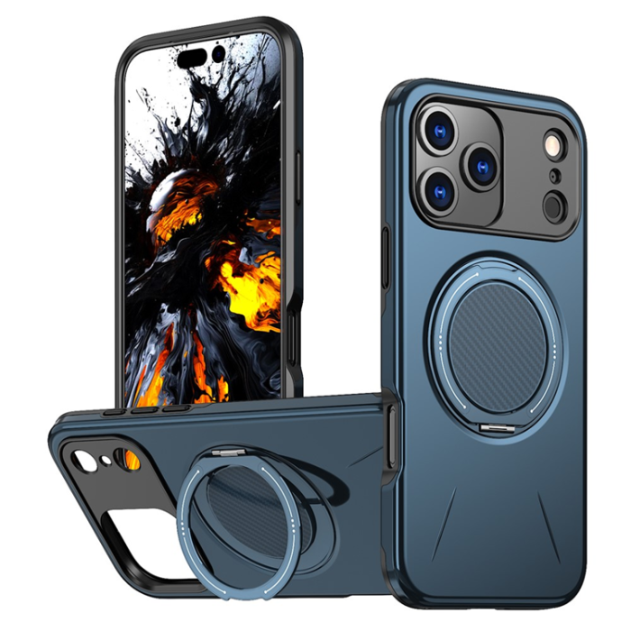 A-One Brand - iPhone 17 Pro Max Mobilskal MagSafe Rotating Kickstand