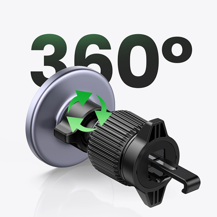 Ugreen - Ugreen Bilhållare Luftventil Magnetisk LP428 - Svart