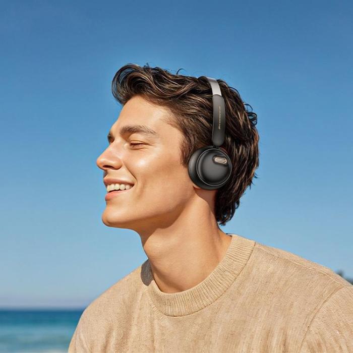 Hoco - Hoco On-Ear Hörlurar Trådlösa Bluetooth W62 - Svart