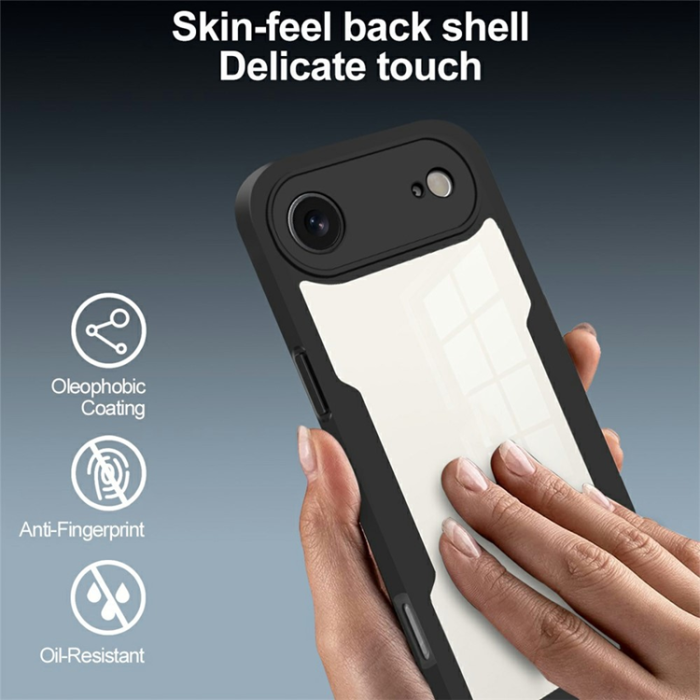 A-One Brand - iPhone 17 Air Mobilskal Acrylic + TPU - Rosa