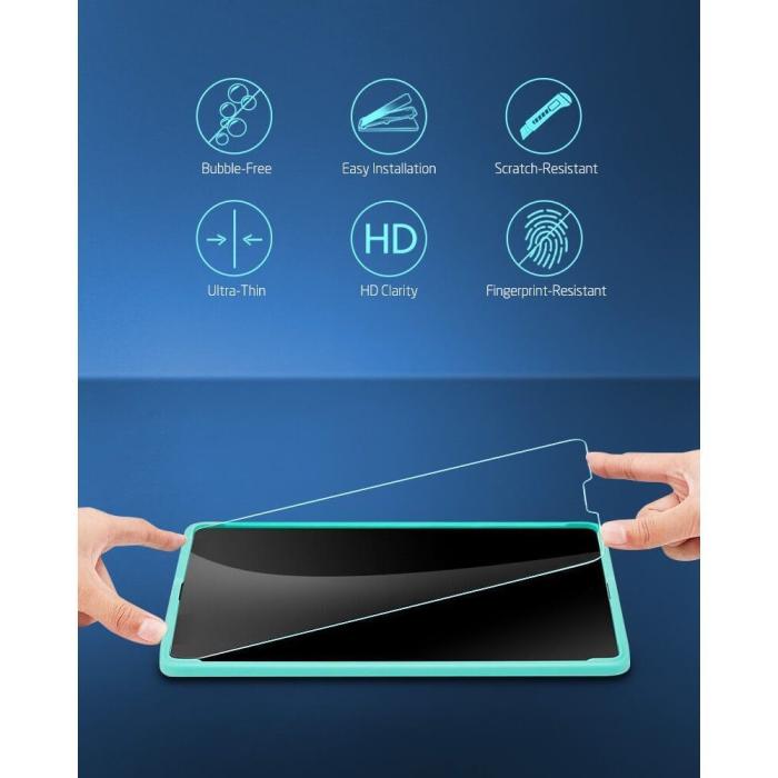 ESR - ESR [2-PACK] iPad Pro 12.9 (2022/2021/2020) Härdat Glas Skärmskydd - Clear