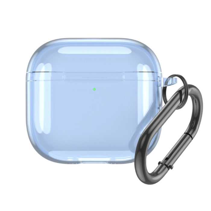 OEM - Airpods 4 Skal Transparent - Blå