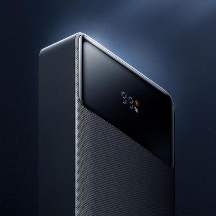 BASEUS - Baseus Digital Display Powerbank 25W 20000 mAh - Svart