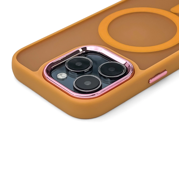 OEM - iPhone 16 Mobilskal Magsafe Magnetic Collection - Orange