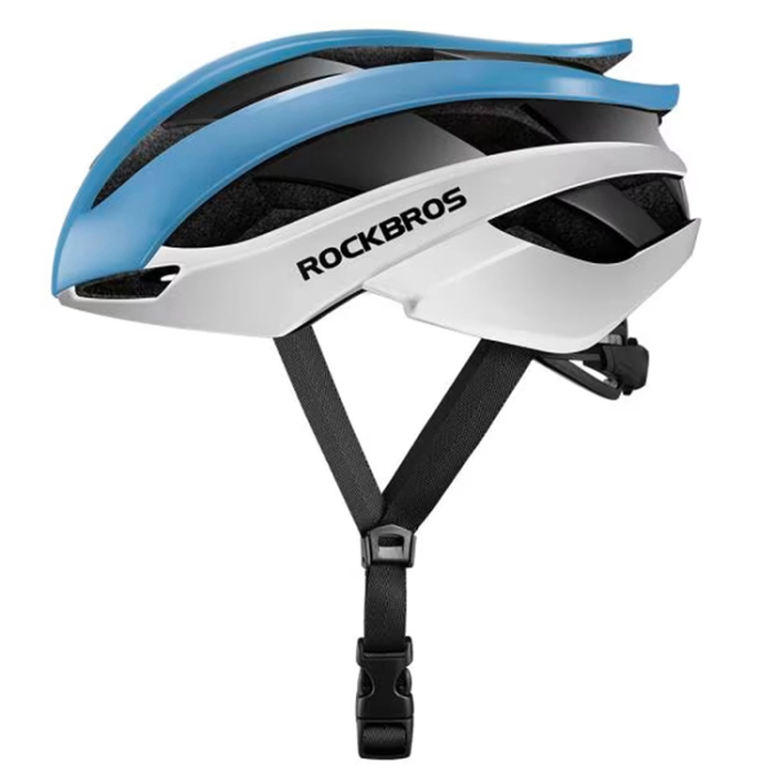 Rockbros - Rockbros Cykelhjälm M - Blå/Vit
