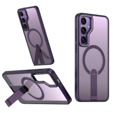 A-One Brand - Galaxy S25 Plus/S24 Plus Mobilskal MagSafe Kickstand Acrylic