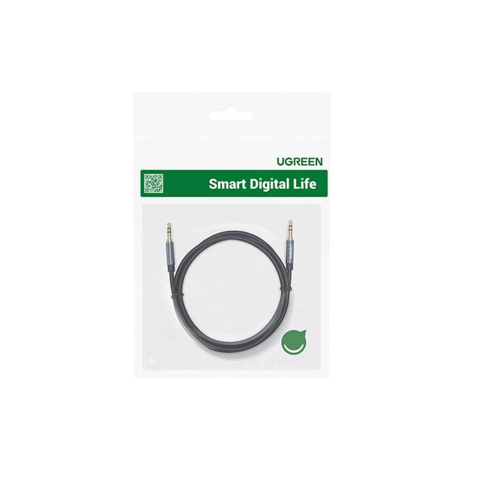 Ugreen - Ugreen Ljudkabel 2 x minijack 3.5 mm 0.5 m - Blå