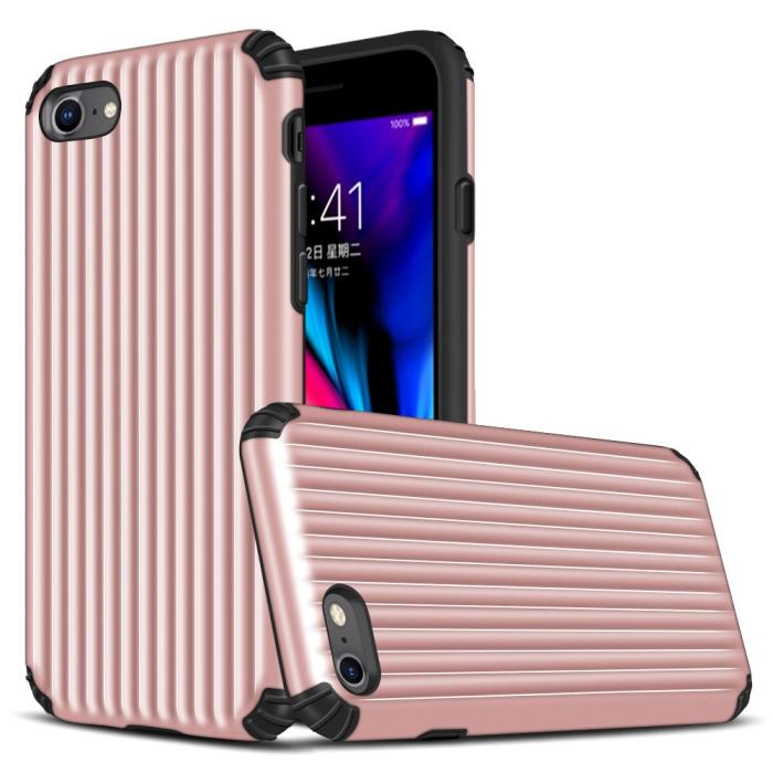 OEM - Hybrid Armor Skal till Apple iPhone 6/7/8/SE 2020 - RoséGuld