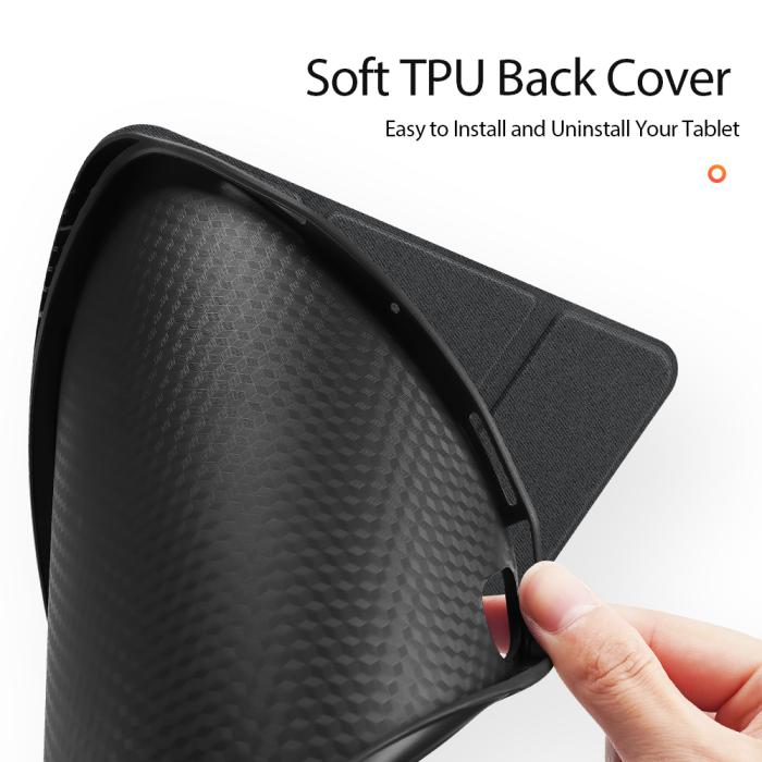 OEM - Dux Ducis Domo Tri-Fold Fodral till Apple Ipad Air 4 - Svart