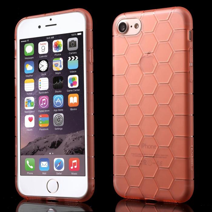 OEM - TPU i-smile skal till iPhone 7/8/SE 2020 - Rosa