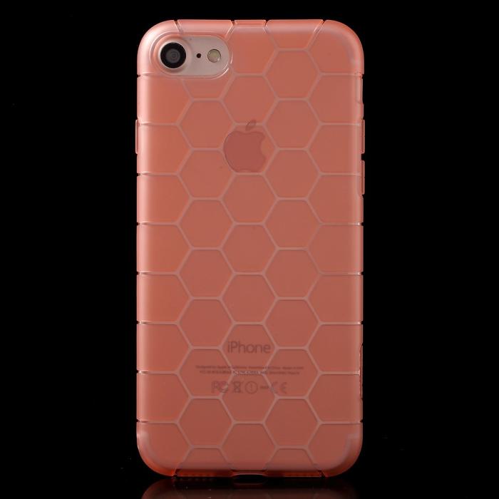 OEM - TPU i-smile skal till iPhone 7/8/SE 2020 - Rosa
