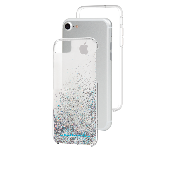 UTGATT5 - Case-Mate Tough till iPhone 8/7/6S/6 - Regnbågsskimrande
