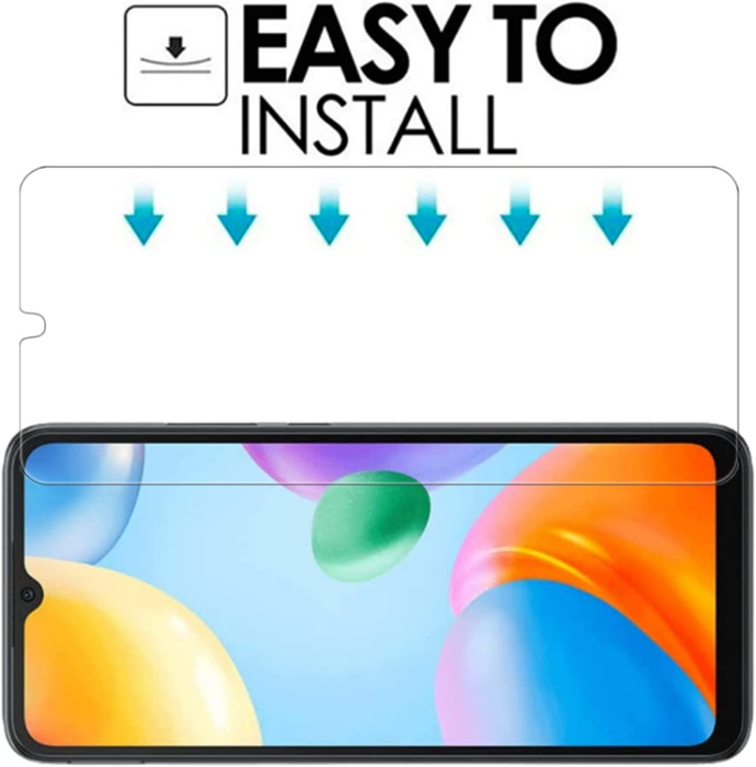 OEM - [1-PACK] Xiaomi Redmi 10C Härdat Glas Skärmskydd - Clear