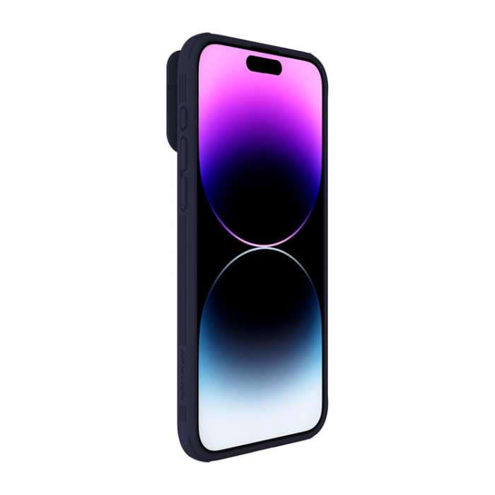 Nillkin - Nillkin iPhone 14 Pro Mobilskal CamShield Pro - Mörklila