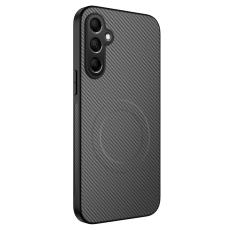 WANLONFENG - WANLONFENG Mobilskal till Samsung Galaxy S26 Kolfiber Textur Plast TQ - Gr&aring;