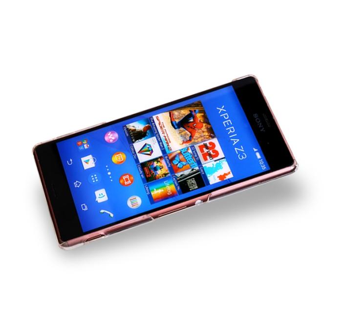 UTGATT5 - Bepak Baksideskal till Sony Xperia Z3 - Transparent