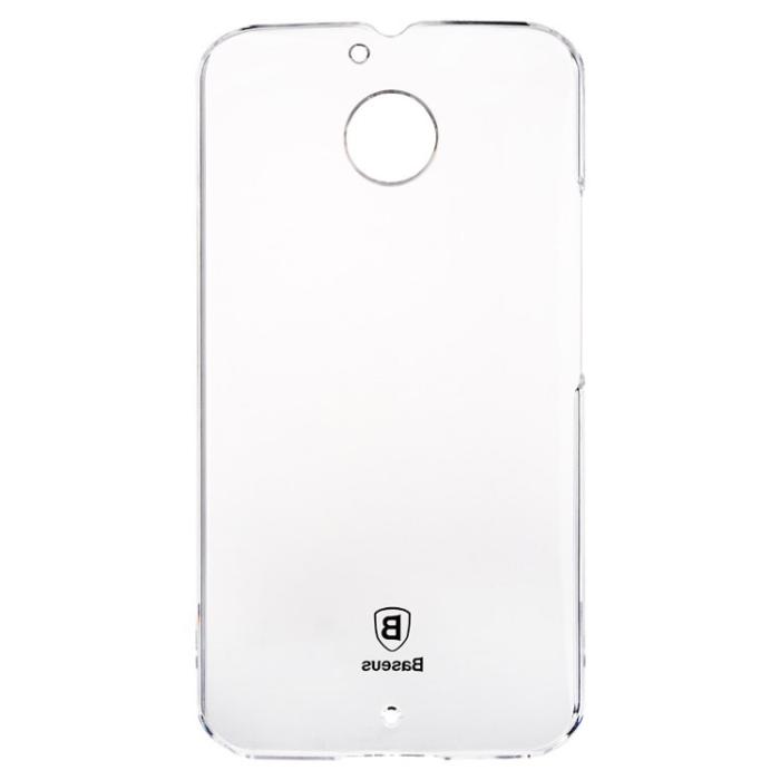 UTGATT5 - Baseus Sky Series BaksideSkal till Motorola Moto E XT1021 - Transparent