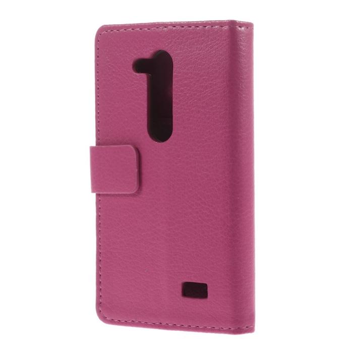 UTGATT5 - Plånboksfodral till LG L Fino - Magenta