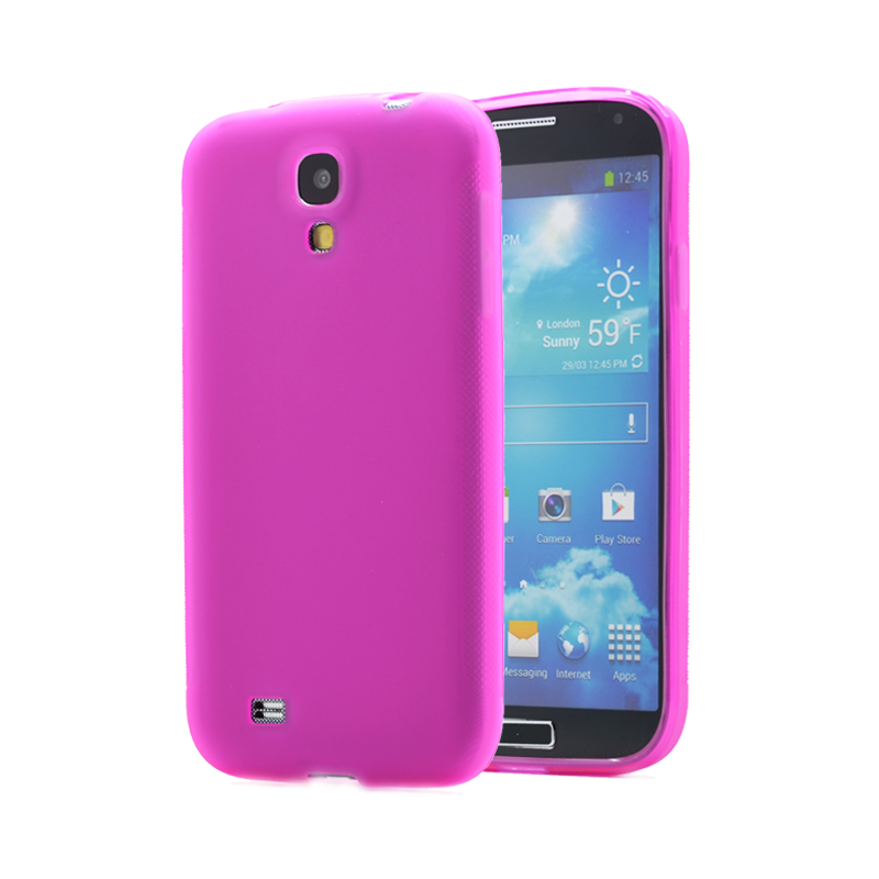 Grip FlexiSkal till Samsung Galaxy S4 - i9500 (Magenta) | 2353 | AlltMobil