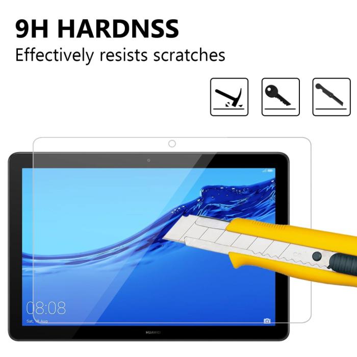 A-One Brand - 0.33 mm Härdat Glas Skärmskydd till Huawei T5 10.1