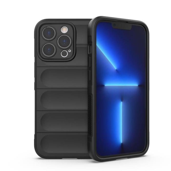OEM - iPhone 13 Pro Max Skal Flexible Armored Magic Shield - Svart