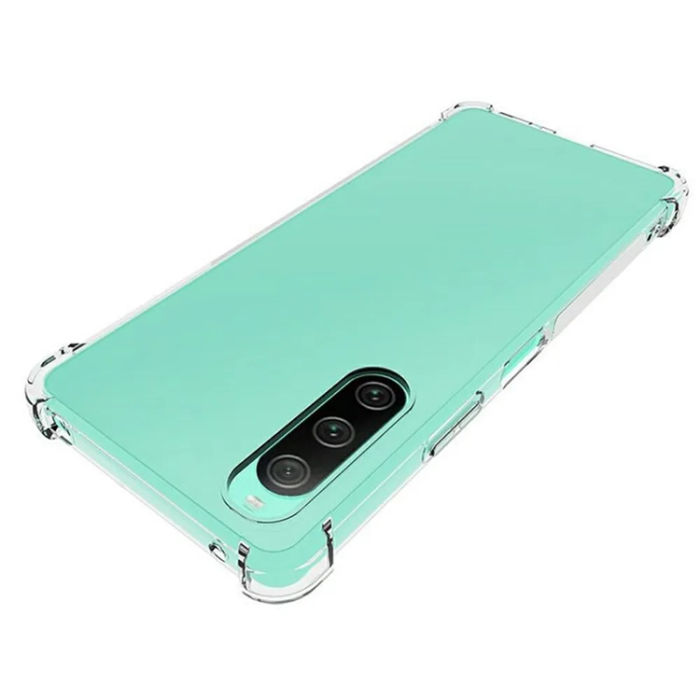 A-One Brand - Sony Xperia 10 V Mobilskal Shockproof Soft TPU - Clear