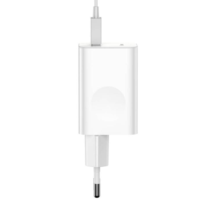BASEUS - Baseus Adapter Väggladdare USB snabb laddning 3.0 QC 3.0 Vit