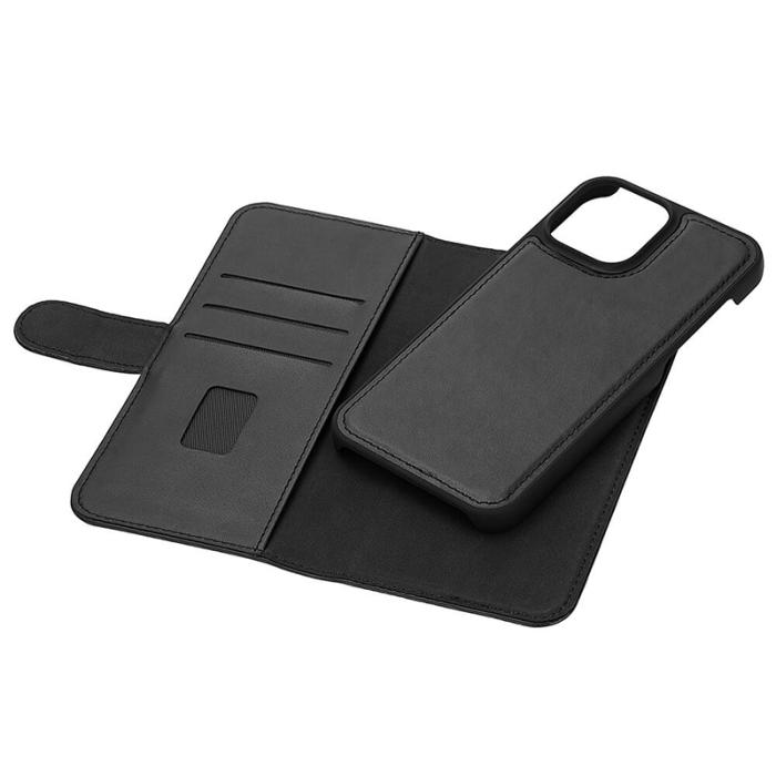 GEAR - Gear Mobilfodral till iPhone 13 Pro Max 2in1 Magnetskal - Svart