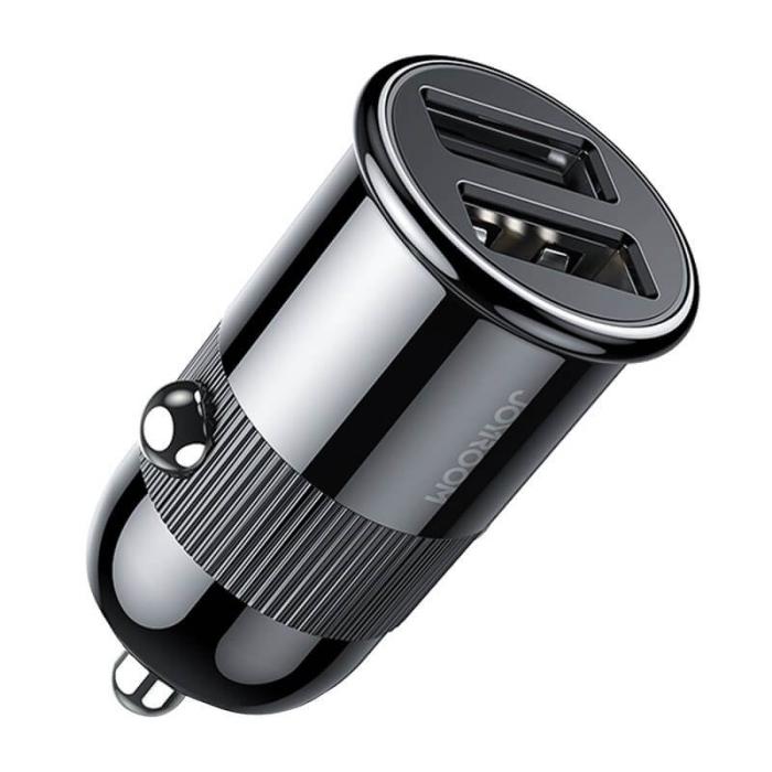 Joyroom - Joyroom 3,1 A dual port smart car charger Svart