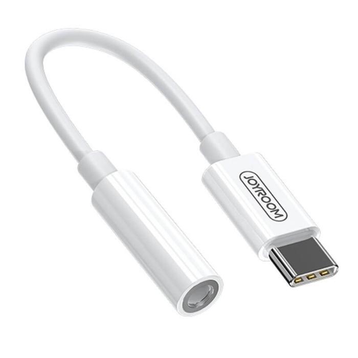 Joyroom - Joyroom 3,5 mm mini jack to USB-C headphone adapter Vit