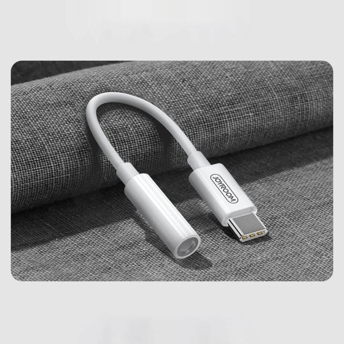 Joyroom - Joyroom 3,5 mm mini jack to USB-C headphone adapter Vit