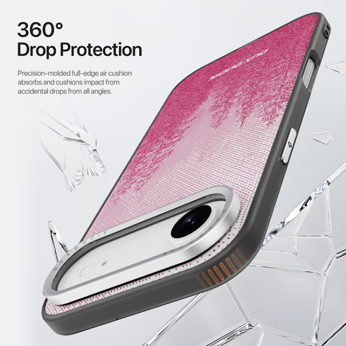 Dux Ducis - DUX DUCIS iPhone Air Mobiskal MagSafe UV Pattern Moro - Röd