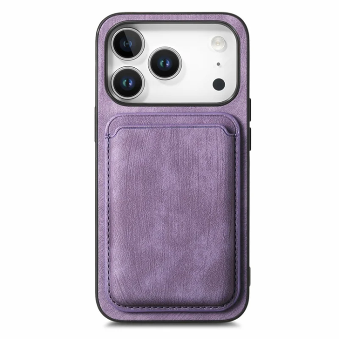 A-One Brand - iPhone 17 Pro Max Mobilskal Retro Detachable - Lila