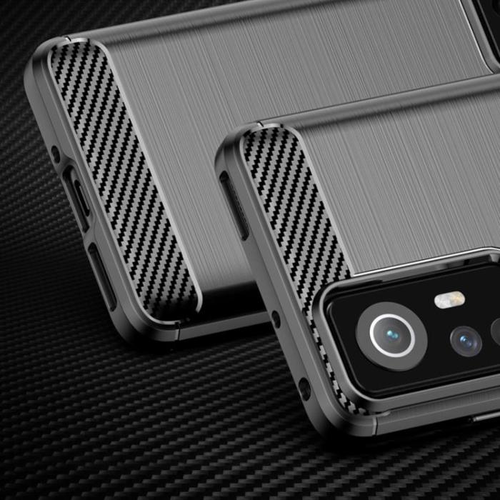 UTGATT1 - Carbon Xiaomi 12/12X Skal Flexible - Svart