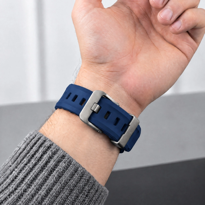 Tech-Protect - Tech-Protect Armband För Apple Watch (44/45/46/49mm) Motion - Nautical Blå
