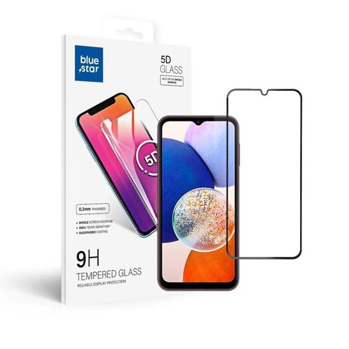 Blue Star - Blue Star Galaxy A54 5G Härdat Glas Skärmskydd Full Face