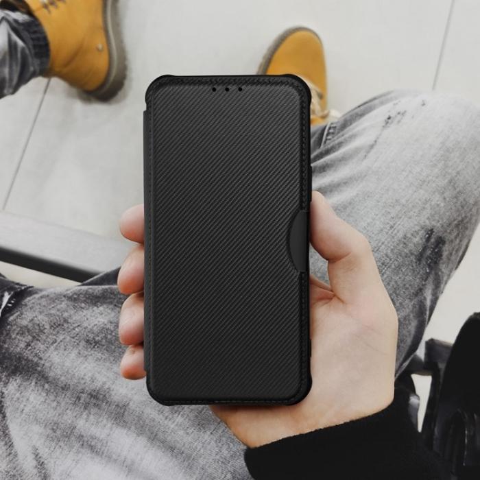 OEM - iPhone 15 Plånboksfodral Razor Holster - Svart